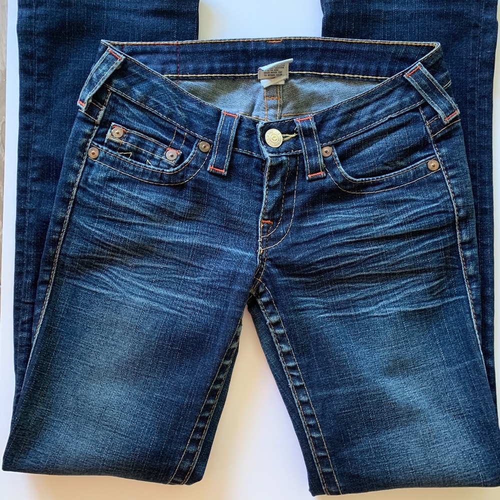 TRUE RELIGION Johny Jeans Straight Leg Size 26
